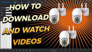How to Download And Watch Videos Yosee App CMS Client WIFI Surveillance Cameras screenshot 5