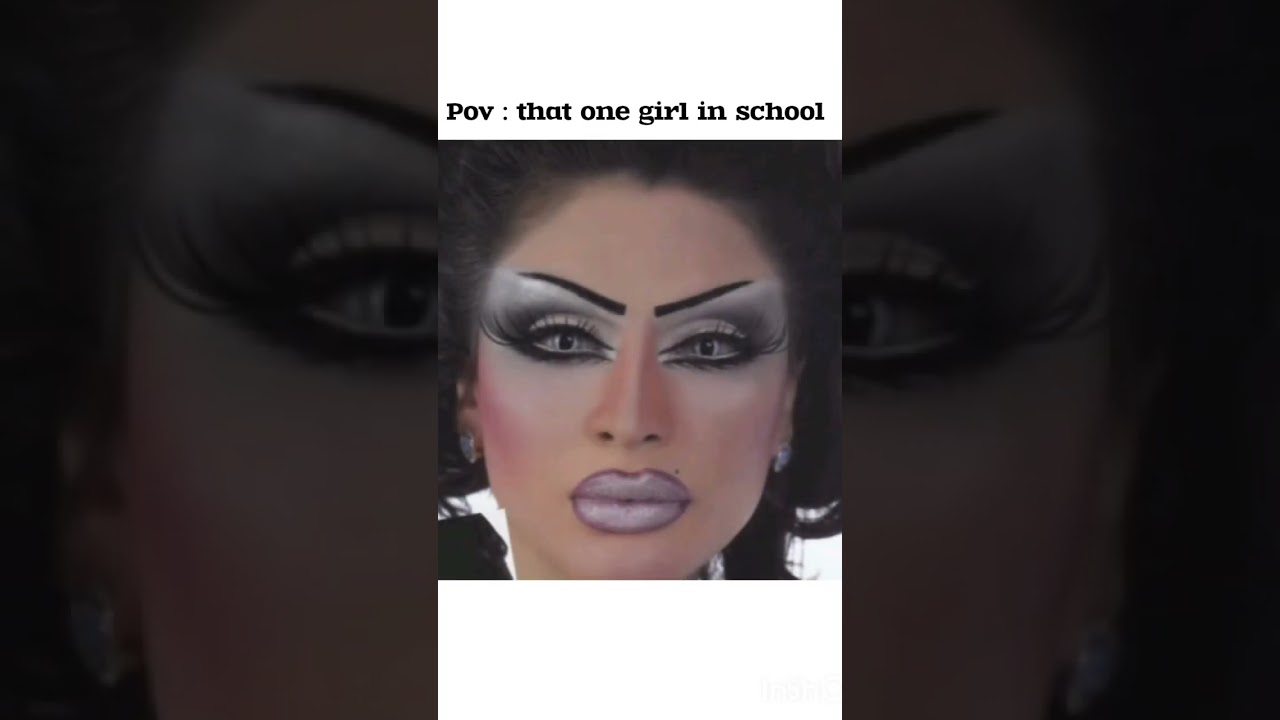 POV: that one girl in school 🌚 