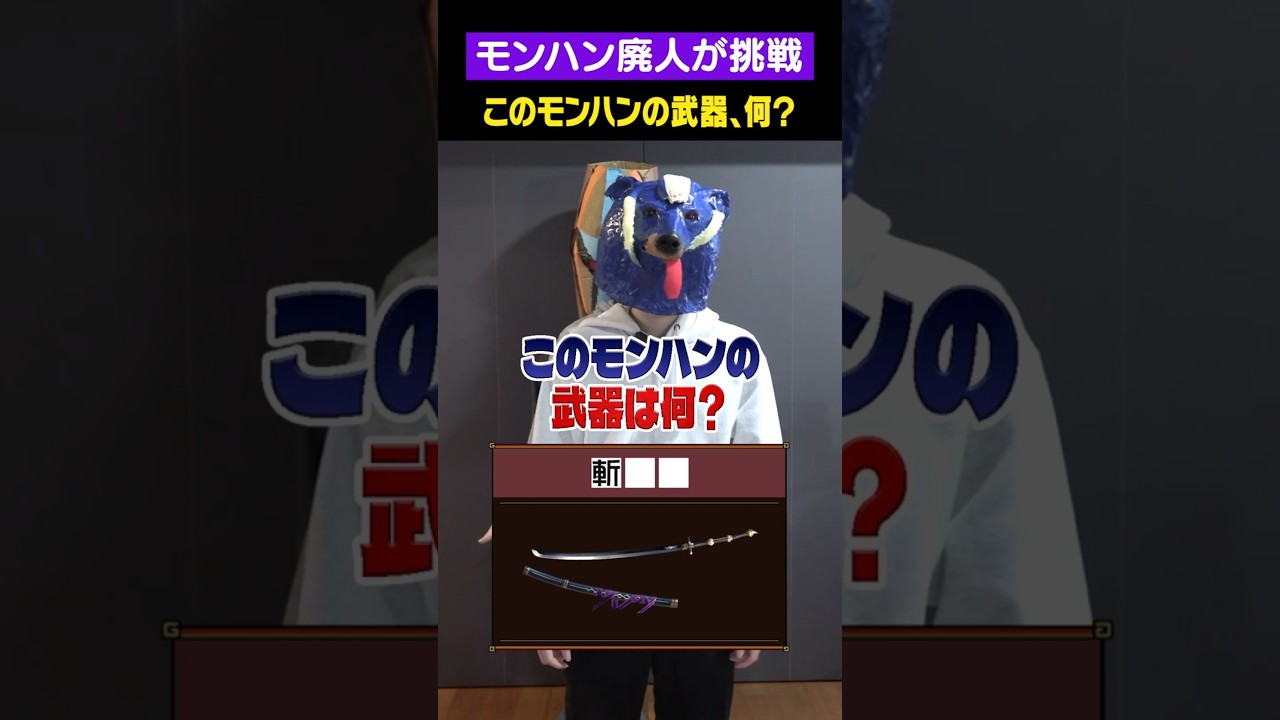 このモンハンの武器、何？