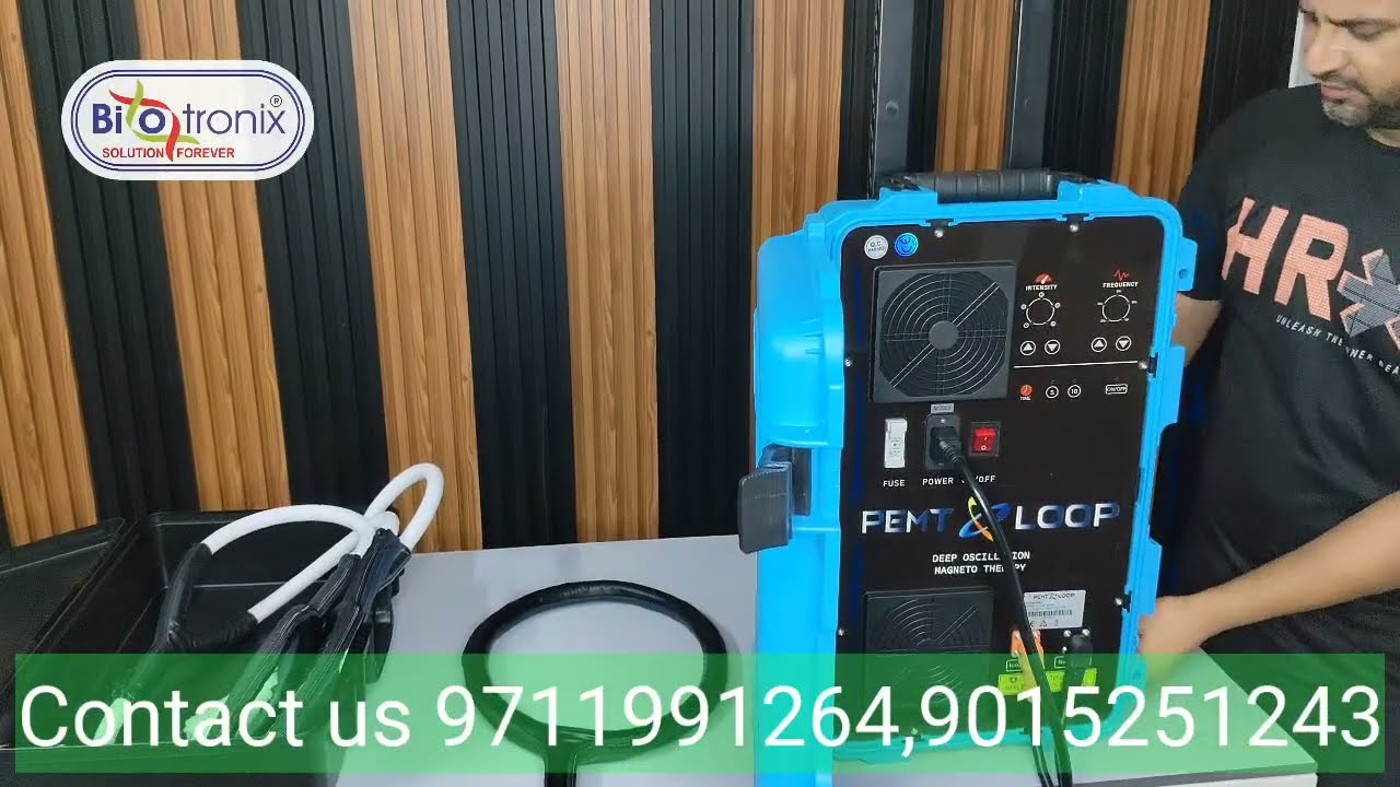 PEST Loop Physio Therapy Equipment PEMF Magnetic Field Therapy Device for Inflammation & Healing