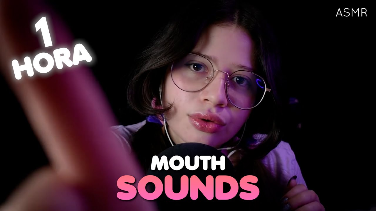 ASMR en ESPAÑOL 👅💋 1 HORA de MOUTH SOUNDS EXTREMOS para DORMIR😴 Vivalen ASMR