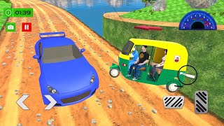 Off Road Tuk Tuk Rickshaw Driving Simulator Game | Auto Rickshaw Games | 3D Mobile Gameplay screenshot 4