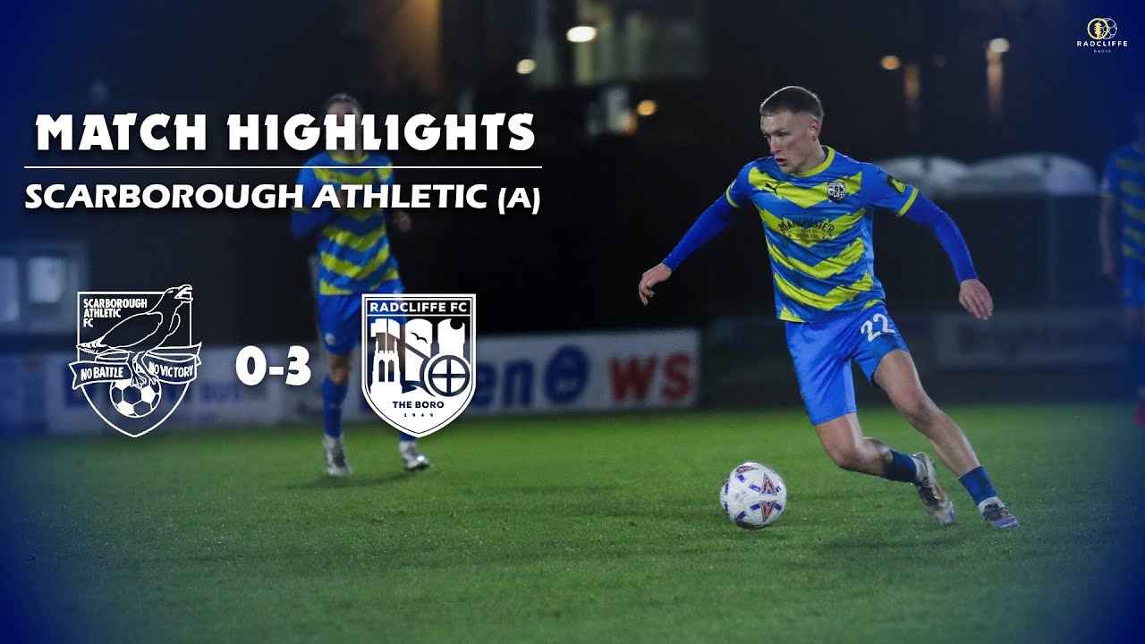 Read the full article - Highlights | Scarborough Athletic 0-3 Radcliffe