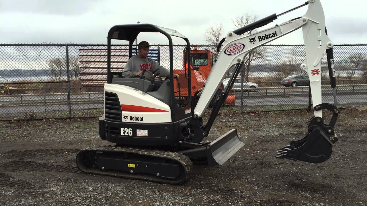 2015 Bobcat E26 Excavator 38,387 YouTube