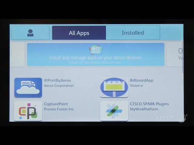 Adding Apps to Your Xerox VersaLink Printer or Multifunction