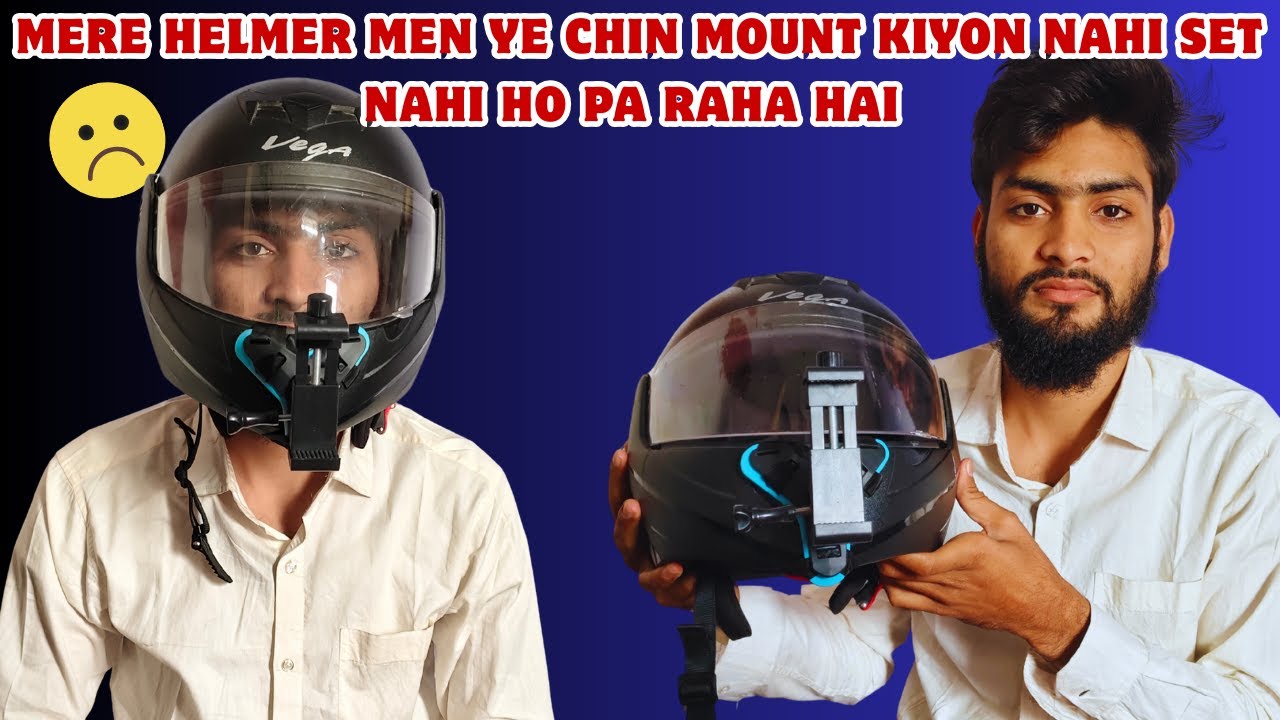 Helmet Chin Mount Problem 😡 | Q Set Nahi Ho Raha | Moto Vlogging Ruk Gayi | BIG PROBLEM