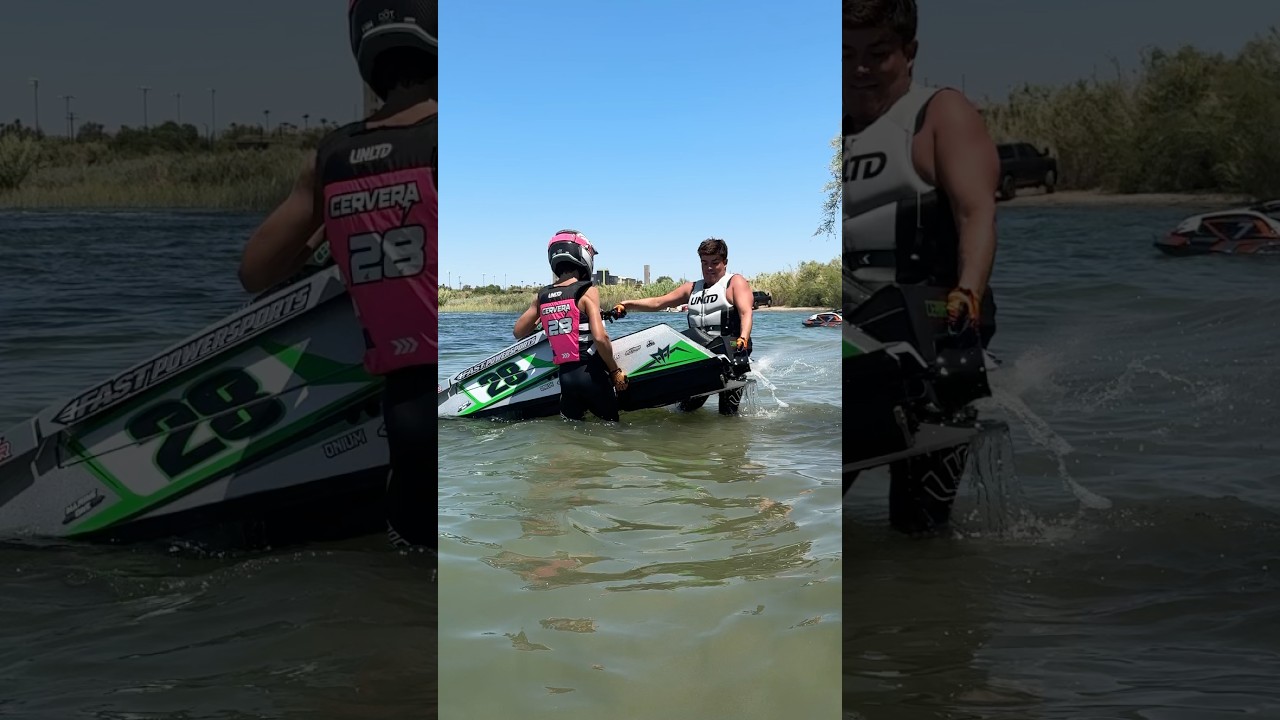 Fastest STAND-UP jetski takeoff! 