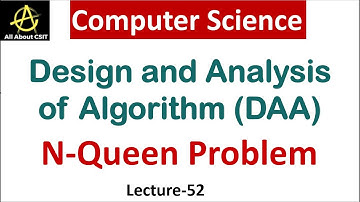N-Queen Problem in Computer Science | Design & Analysis of Algorithm | Lec-52
