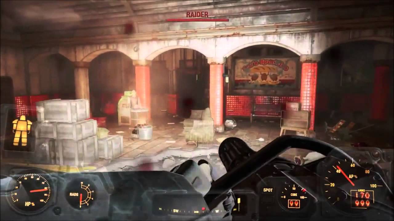 Fallout 4 Massacre At Andrew Station (Survival Difficulty)