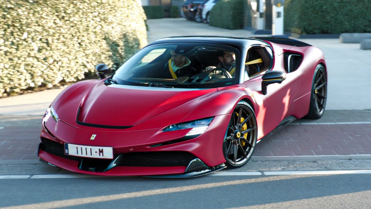 €50 MILLION Ferrari Convoy In Knokke!