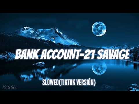 21 savage - bank account (s l o w e d + r e v e r b)  // bass boosted //