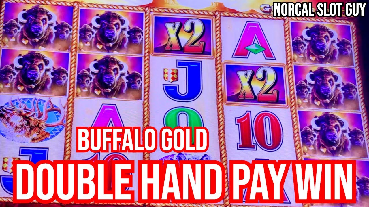 BUFFALO GOLD MAX BET JACKPOT HAND PAY TWICE 🙌 @ Graton Casino    | NorCal Slot Guy