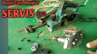 Cara Bongkar dan deteksi angker mesin planer rusak