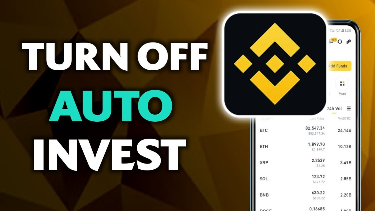 Как отключить Binance Auto Invest