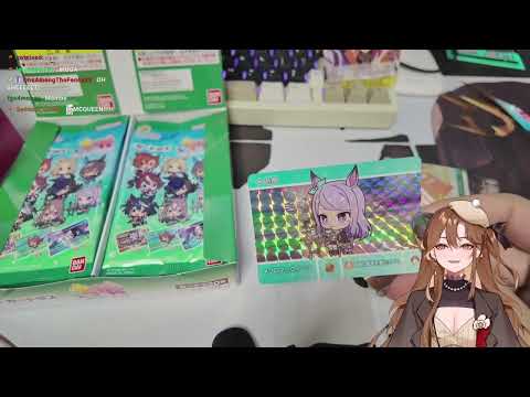 MINA OPENS WEISS AND SCHWARZ TCG CARD BOXES | Uma Musume