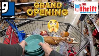 Two Thrift Store GRAND OPENINGS In One Day!