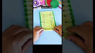 diy paper watermelon #art #diy #latest #ytshorts #trending #craft #viral
