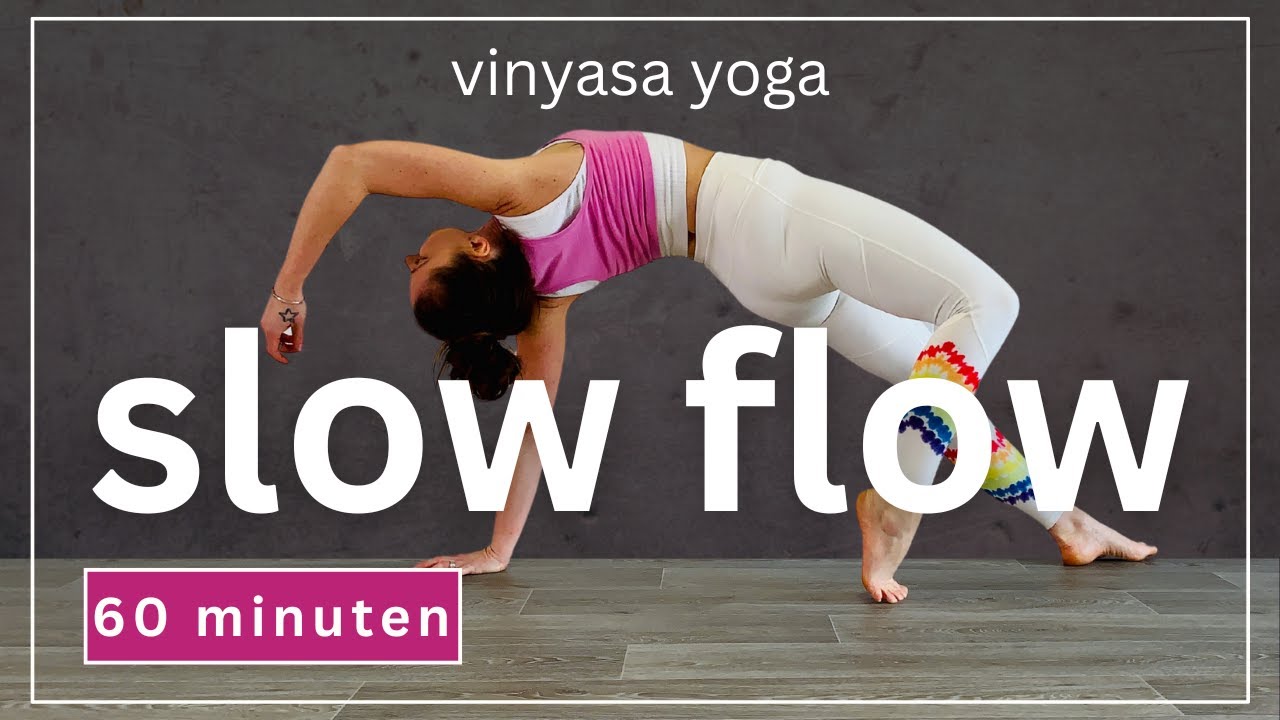 Yoga Slow Flow 60 Min│Yoga Ganzkörper Workout│deutsch