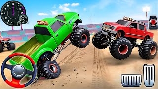 Monster Truck Stunts Simulator | Car Crash And Stunts Gameplay  screenshot 1