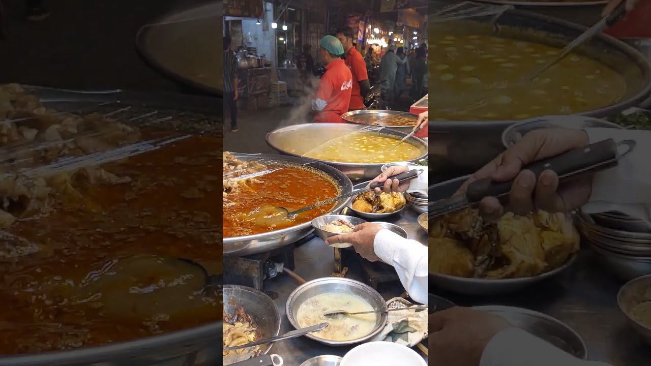 Akbar Jee Siri Paye - Kartarpura Street Food in Rawalpindi | Cow Head and Legs Fry | Kartarpura Paye