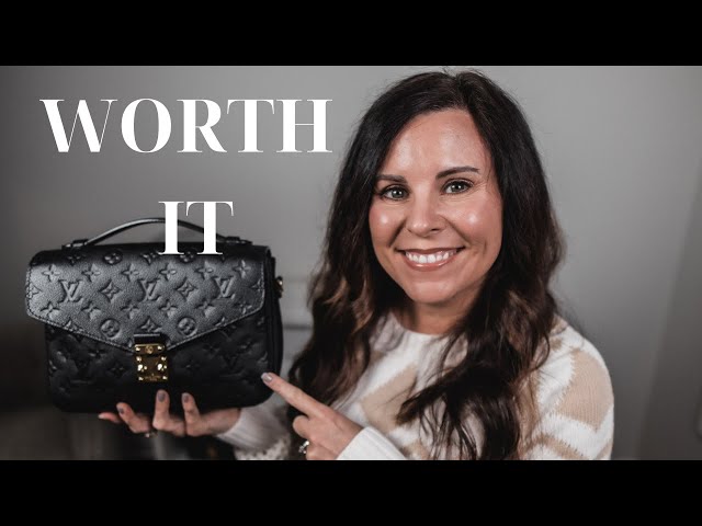 Louis Vuitton Pochette Metis Bag Empreinte Leather – Luxe Collective