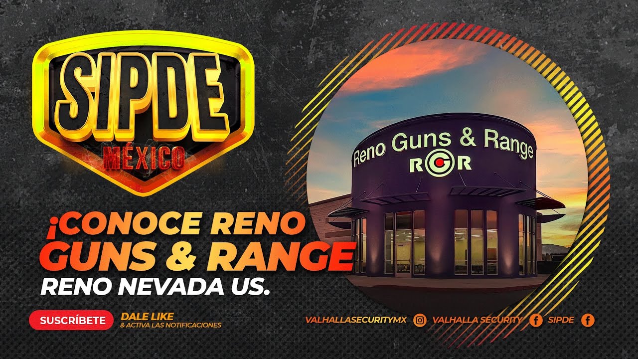 ¡CONOCE RENO GUNS & RANGE! 🔫 [RENO NEVADA] YouTube
