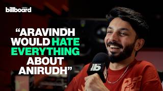 Why Rockstar Anirudh Needed Aravindh, An Indie Alter-Ego | Aravindh | Billboard India