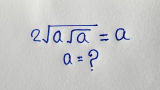 Germany | A Nice Square root maths problems | Olympiad Mathematics |