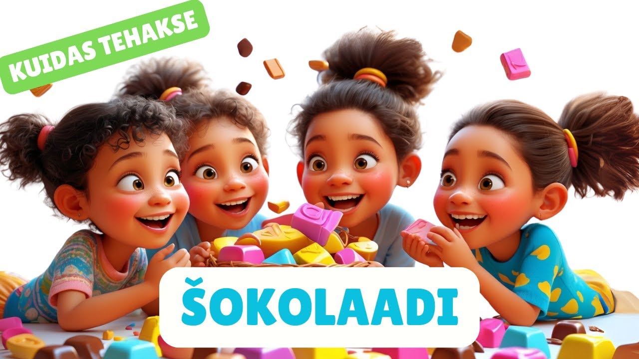 Hariv õppevideo lastele - Kuidas tehakse šokolaadi | eesti keeles