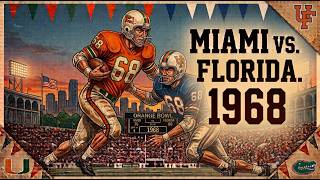 Florida 14, Miami 10 - 1968 Color highlights (silent)