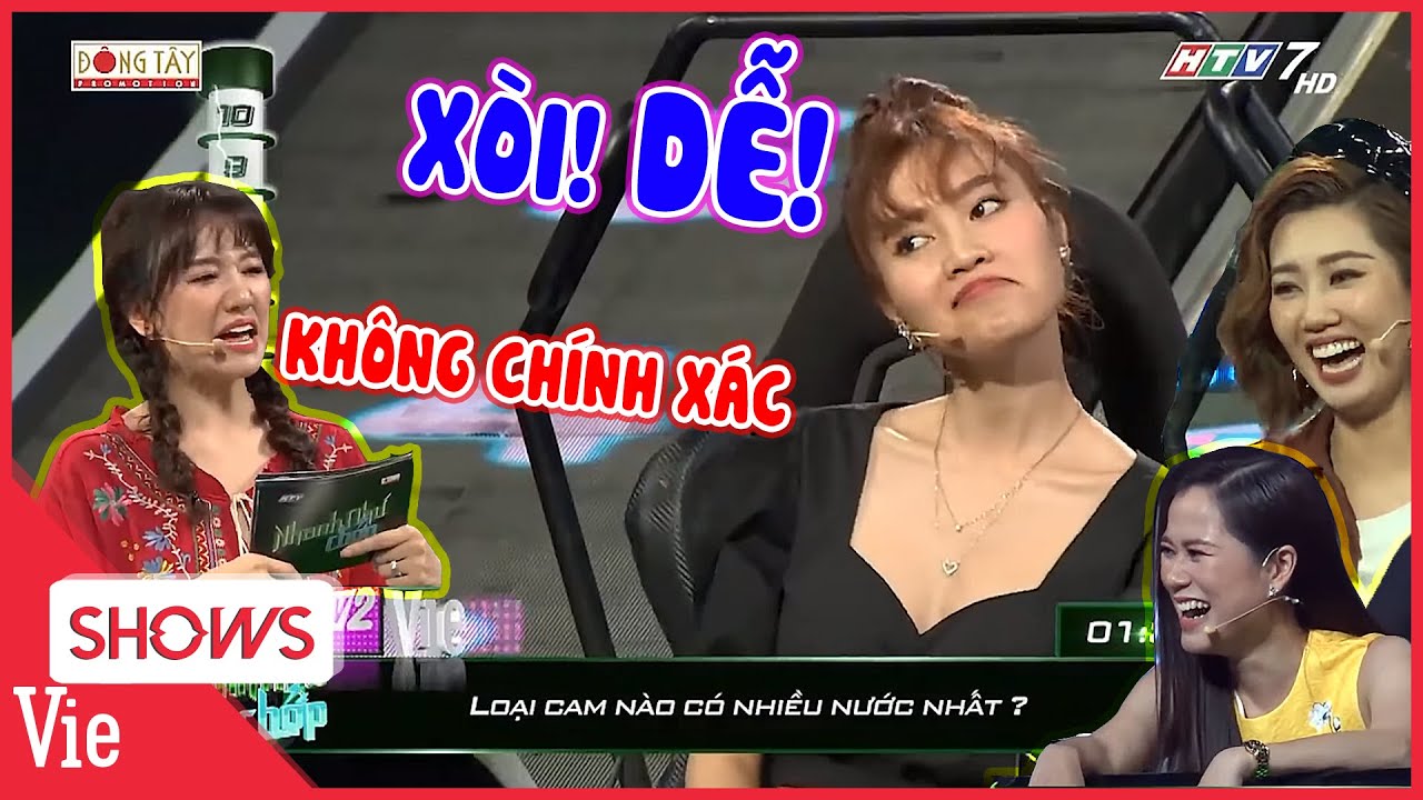 Hội chị em 7 Nụ rủ nhau ĐO KIẾN THỨC Nhanh Như Chớp và cái kết không ngậm được mồm