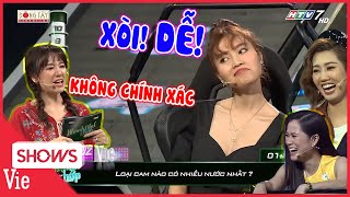 Hội chị em 7 Nụ rủ nhau ĐO KIẾN THỨC Nhanh Như Chớp và cái kết không ngậm được mồm
