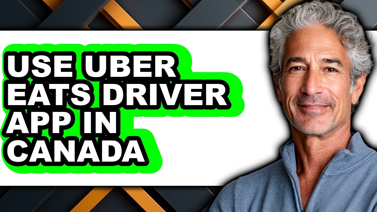 How to Use Uber Eats Driver App in Canada (Only Way) - YouTube