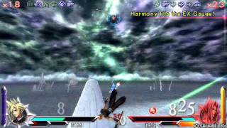 Dissidia 012 duodecim: Cloud vs Sephiroth (loss)