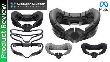 Globular Cluster F3 Magnetic Facial interface REVIEW For Quest 3