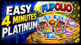 FLIPOLIO - New Easy &amp; Fast Platinum Game - Trophy Guide PS4/PS5