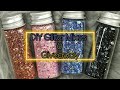 DIY Glitter Mixes For Acrylic & Gel Nailart & Giveaway (CLOSED)