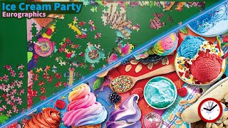 Timelapse: Ice Cream Party Jigsaw Puzzle (Eurographics)(1000 Pieces) screenshot 1