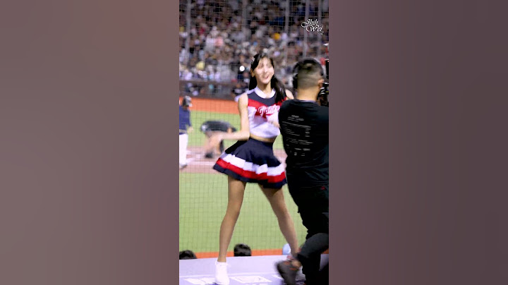20250213 2025台韓國際交流賽 韓國釜山樂天巨人 LOTTE GIANTS vs TEAM TAIWAN韓式應援 可愛的睦那京 목나경 CAM