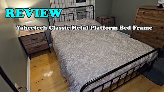 Yaheetech Classic Metal Platform Bed Frame Review – Is It Good? Should You Buy It?