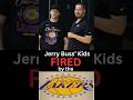 LAKERS Fire JERRY BUSS' Children!  End of an ERA! #lakers #nba #basktetball