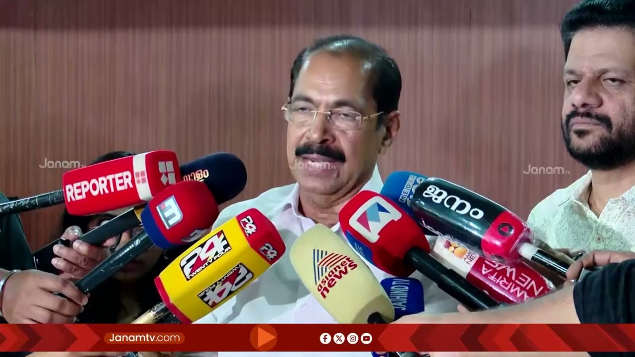 ണേഷ് കുമാറിനെതിരായ വിവാഹേതര ബന്ധാരോപണത്തിൽ മന്ത്രി രാജിവയ്ക്കണമെന്ന് KPCC പ്രസിഡന്റ് സണ്ണി ജോസഫ്