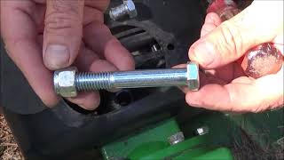EASY shear pin bolt replacement Frontier RC2072 rotary cutter mower by gregpryorhomestead 22,043 views 2 years ago 4 minutes, 33 seconds
