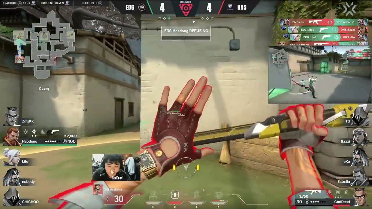 EDG Haodong Sticks Bomb for Thrifty - EDG vs ONS | EA LCQ