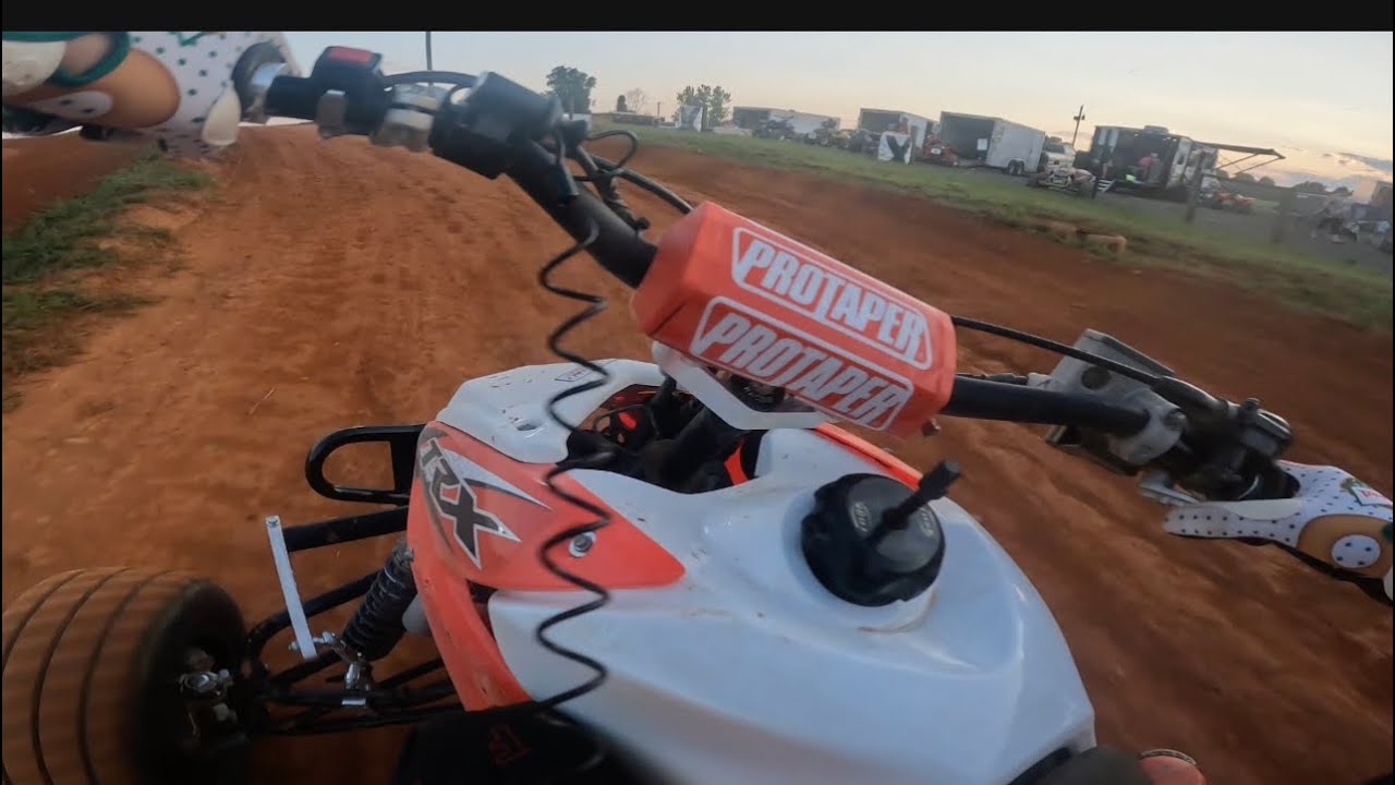 2023 421TT Practice GoPro Hero 10 ATV Flat Track Racing YouTube