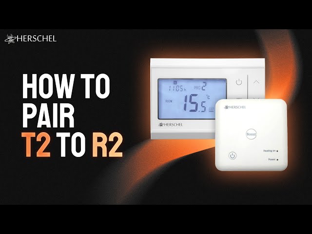 HOW TO: Pair T2 Thermostat to R2 Receiver - Herschel YouTube