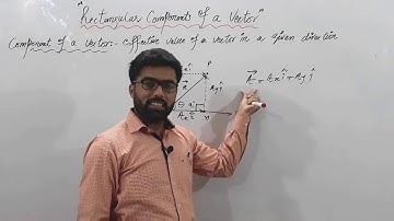 Rectangular Components of a Vector