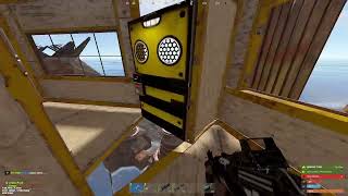 Rust - Raid  defence against russian village 2vs8