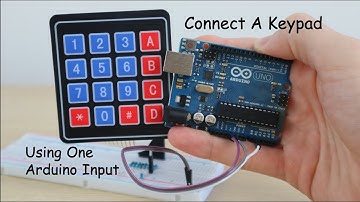 Connect A 4x4 Keypad To One Arduino Input