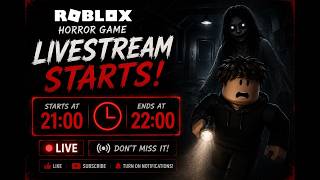 👻🔦 ROBLOX HORROR LIVESTREAM WITH VIEWERS! 🔦👻